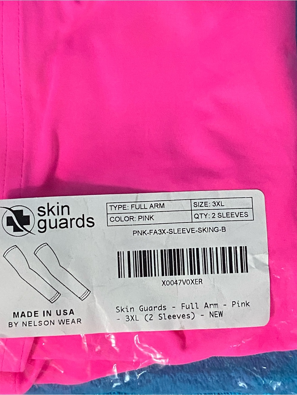 NIP - Pink Full-Arm Sleeve (3XL)